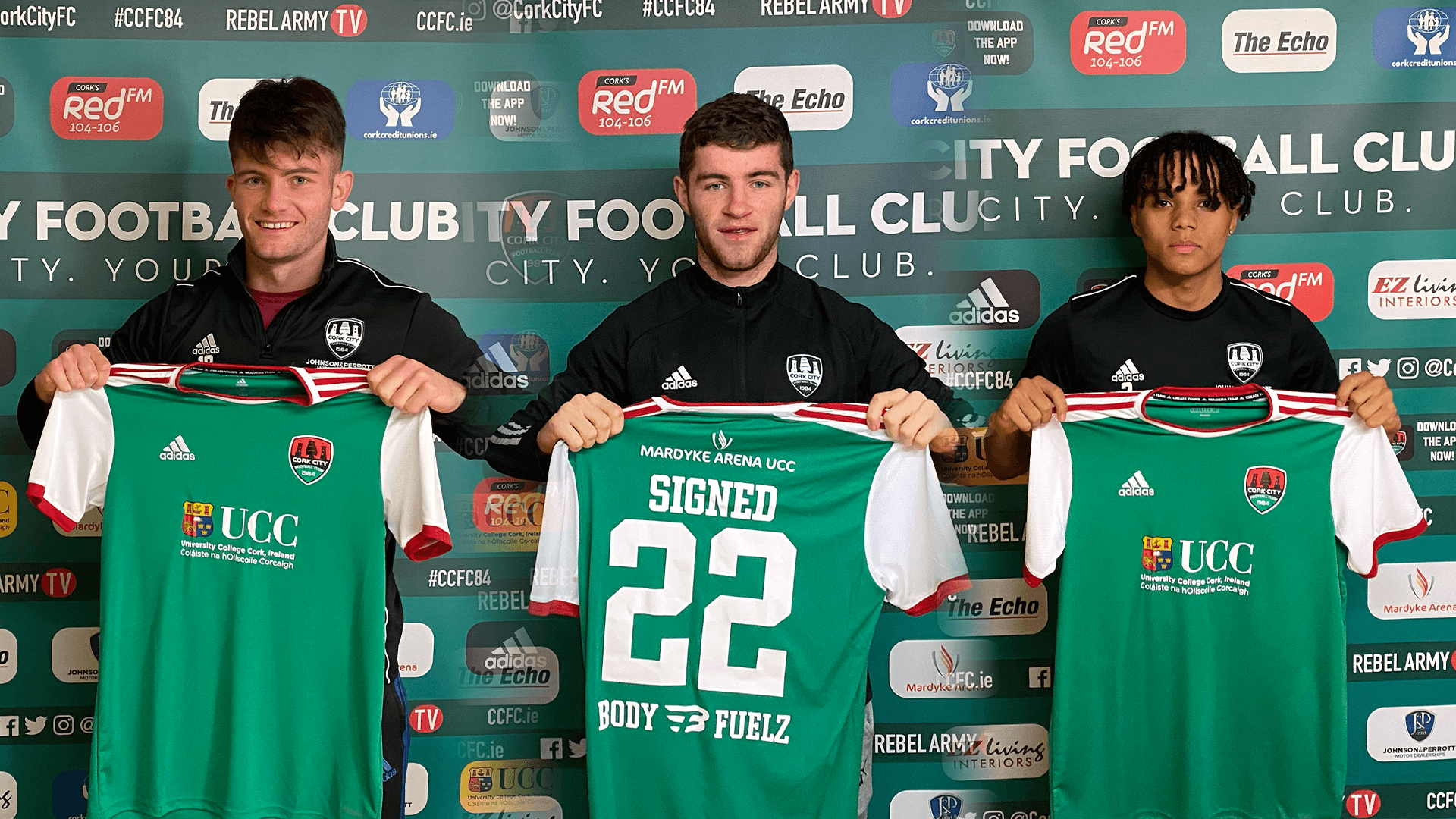 Crowley, Honohan & Kargbo re-sign for 2022 Season!